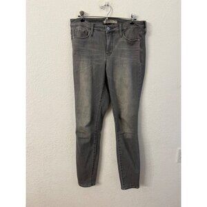 Athleta Sculptek grey jeans womens size 8 T